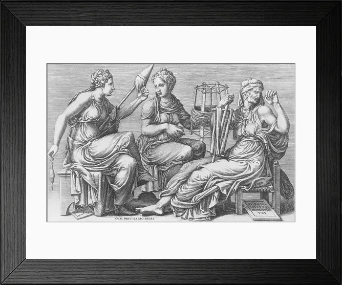 Framed Print : The Three Fates Framed Print : The Three Fates
