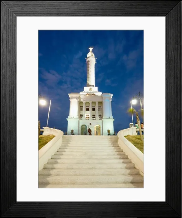 Framed Print : Dominican Republic, Santiago de Los Caballeros, Monumento a los Heroes de la Restauracion Framed Print : Dominican Republic, Santiago de Los Caballeros, Monumento a los Heroes de la Restauracion