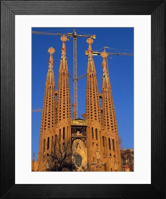 Framed Print : ARTE S. XIX. MODERNISMO. ESPAÑA. GAUDI I CORNET, Antoni (Reus, 1852-Barcelona, 1926) TEMPLO EXPIATORIO DE LA SAGRADA FAMILIA Framed Print : ARTE S. XIX. MODERNISMO. ESPAÑA. GAUDI I CORNET, Antoni (Reus, 1852-Barcelona, 1926) TEMPLO EXPIATORIO DE LA SAGRADA FAMILIA