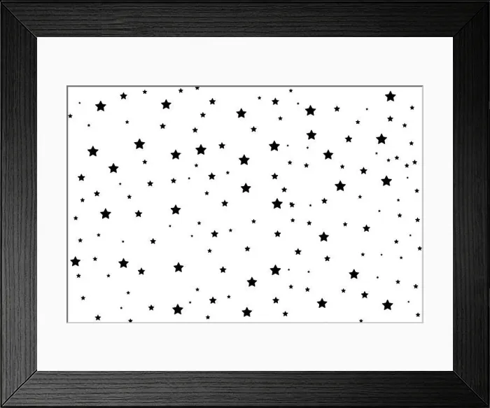 Framed Print : Falling star. Cloud of stars isolated on transparent background. Vector illustration Framed Print : Falling star. Cloud of stars isolated on transparent background. Vector illustration