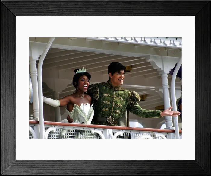 Framed Print : Princess and the Frog show, Disneyworld, Orlando, Florida, USA Framed Print : Princess and the Frog show, Disneyworld, Orlando, Florida, USA