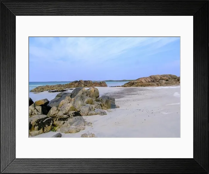 Framed Print : Beautiful Sandy Beach, Tiree, Hebrides, Scotland Framed Print : Beautiful Sandy Beach, Tiree, Hebrides, Scotland