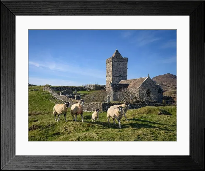 Framed Print : St. Clement's Church, South Harris; Isle of Lewis and Harris, Outer Hebrides, Scotland Framed Print : St. Clement's Church, South Harris; Isle of Lewis and Harris, Outer Hebrides, Scotland