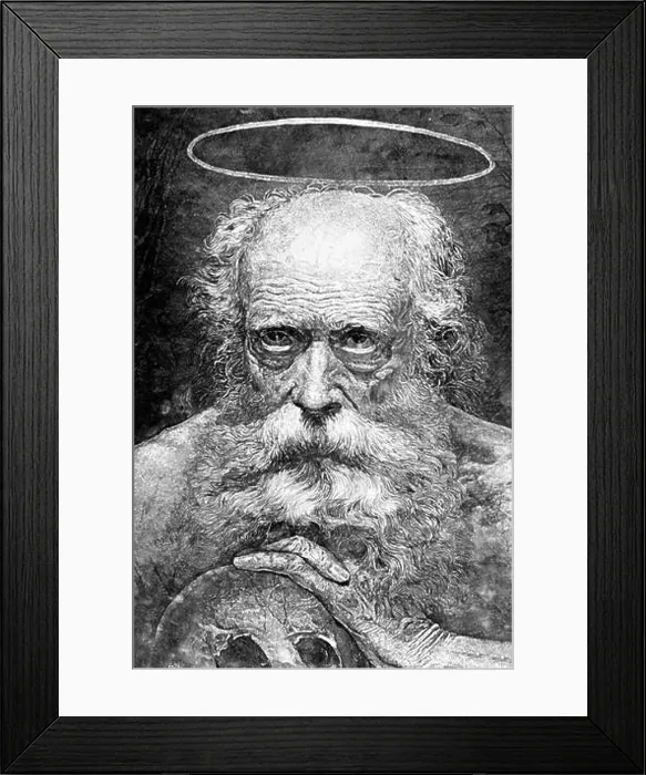 Framed Print : Hippocrates (c.460-370 BC). Engraving by M. Yuki from the drawing by L. Massard Framed Print : Hippocrates (c.460-370 BC). Engraving by M. Yuki from the drawing by L. Massard
