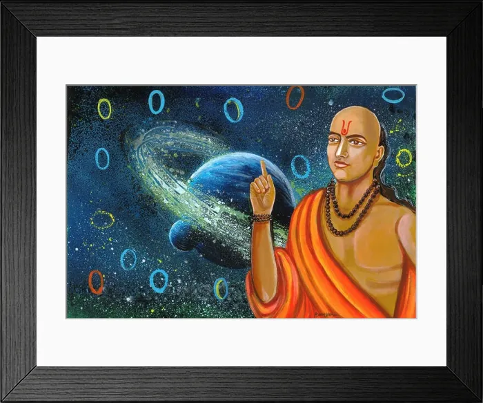 Framed Print : Aryabhata painting