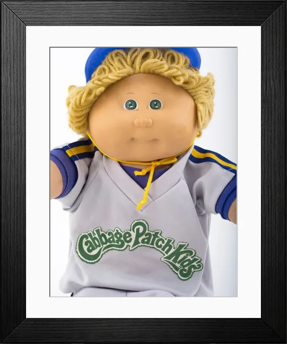 Framed Print : Cabbage Patch Kids Arlo Scotty created by Xavier Roberts 1982 Coleco Iconic toy of the 80's 80s Framed Print : Cabbage Patch Kids Arlo Scotty created by Xavier Roberts 1982 Coleco Iconic toy of the 80's 80s