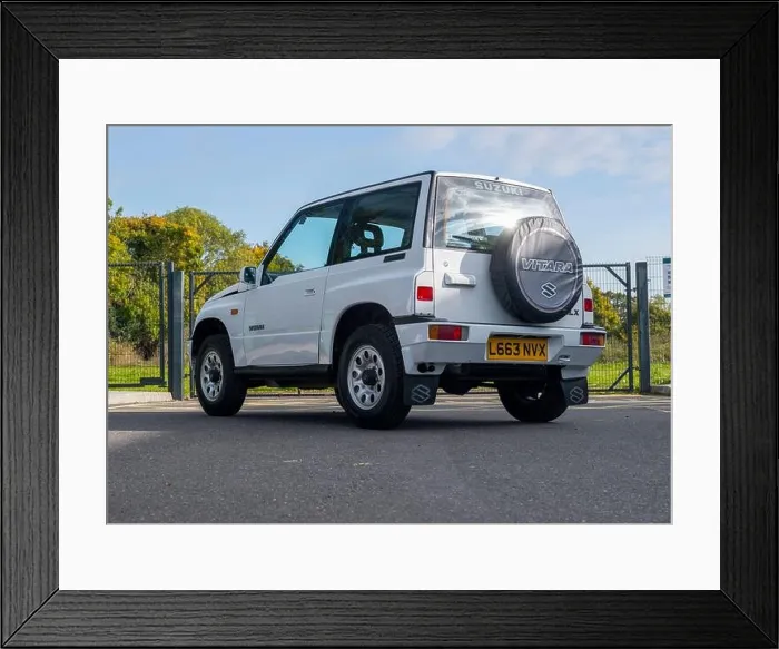 Framed Print : 1994 Suzuki Vitara, early SUV car Framed Print : 1994 Suzuki Vitara, early SUV car