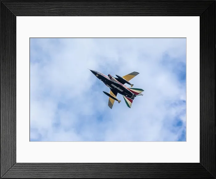 Framed Print : Italian Air Force - Panavia A-200A Tornado, arriving at RAF Fairford to take part in the static display at the 2024 RIAT Framed Print : Italian Air Force - Panavia A-200A Tornado, arriving at RAF Fairford to take part in the static display at the 2024 RIAT