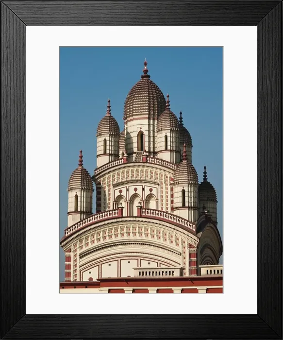 Framed Print : Low angle view of a temple, Dakshineswar Kali Temple, Kolkata, West Bengal, India Framed Print : Low angle view of a temple, Dakshineswar Kali Temple, Kolkata, West Bengal, India