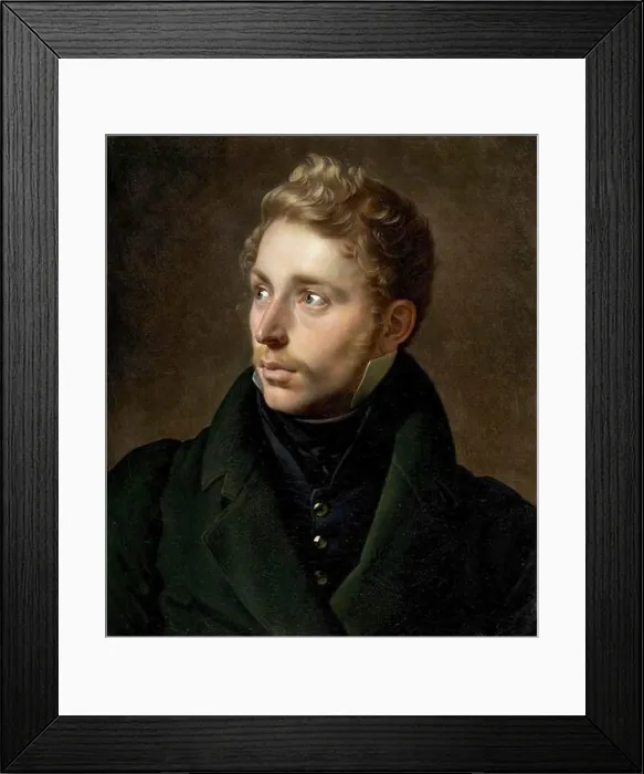 Framed Print : Portrait of Jacques-Joseph de Cathelineau c. 1822 by Anne-Louis Girodet De Roucy-Trioson Framed Print : Portrait of Jacques-Joseph de Cathelineau c. 1822 by Anne-Louis Girodet De Roucy-Trioson