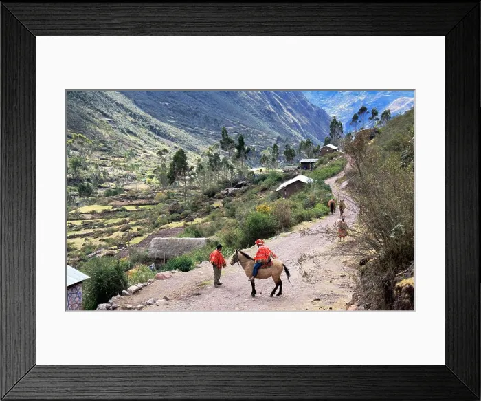 Framed Print : Andes Mountains, Cuzco, Peru Framed Print : Andes Mountains, Cuzco, Peru