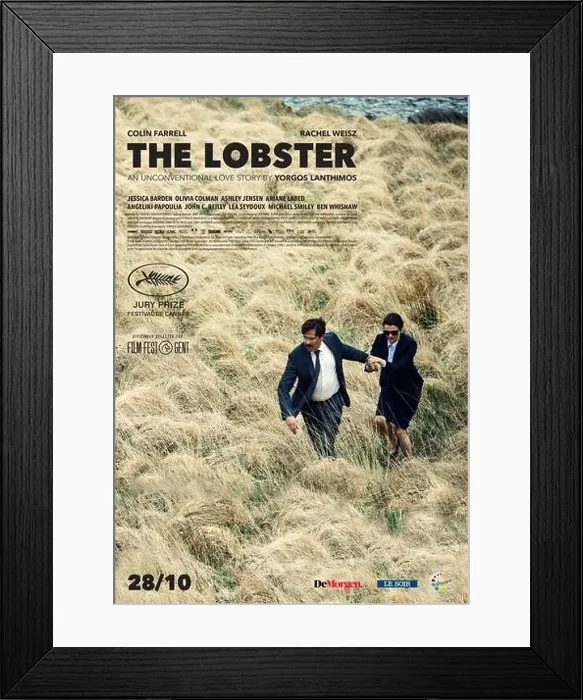 Framed Print : The Lobster Year : 2015 Ireland / UK / Greece Director : Yorgos Lanthimos Movie poster (UK) Framed Print : The Lobster Year : 2015 Ireland / UK / Greece Director : Yorgos Lanthimos Movie poster (UK)