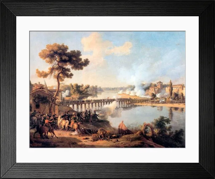 Framed Print : General Bonaparte giving orders at the Battle of Lodi - Louis-Francois Lejeune, 1804 Framed Print : General Bonaparte giving orders at the Battle of Lodi - Louis-Francois Lejeune, 1804