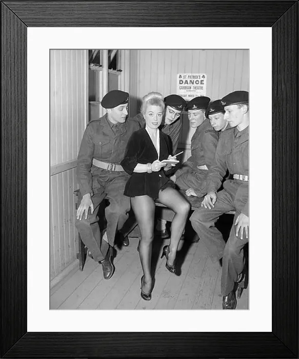 Framed Print : Saint Patrick's Day Dance in the Garrison Theatre, Oswestry Framed Print : Saint Patrick's Day Dance in the Garrison Theatre, Oswestry