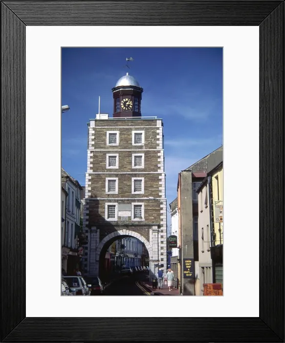 Framed Print : Clock gate tower, Youghal, Co Cork, Ireland Framed Print : Clock gate tower, Youghal, Co Cork, Ireland