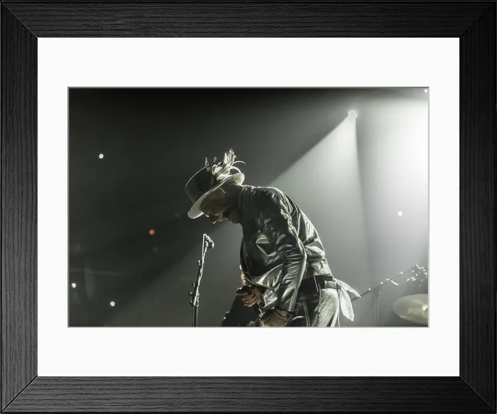 Framed Print : August, 016 2016: Hamilton, Ontario, Canada - The Tragically Hip perform in Hamilton during their 2016 Man Machine Poem Tour Framed Print : August, 016 2016: Hamilton, Ontario, Canada - The Tragically Hip perform in Hamilton during their 2016 Man Machine Poem Tour
