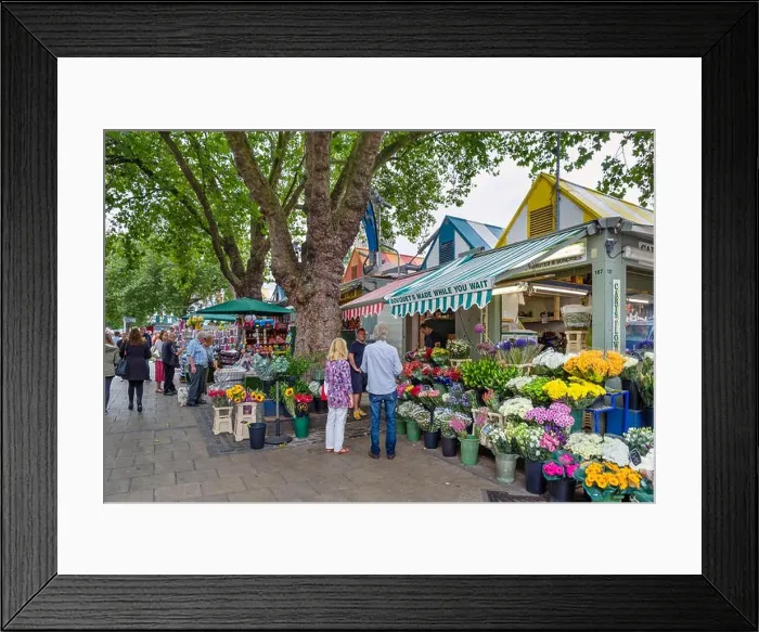 Framed Print : Stalls in the market in the city centre, Market Place, Norwich, Norfolk, England, UK Framed Print : Stalls in the market in the city centre, Market Place, Norwich, Norfolk, England, UK
