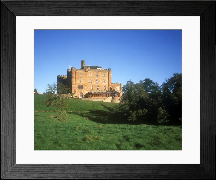 Framed Print : Hotel Dalhousie Castle near Dalkeith Midlothian Scotland