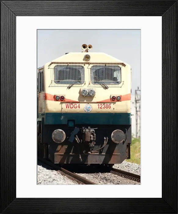 Framed Print : Goods train Andhra Pradesh South India Framed Print : Goods train Andhra Pradesh South India