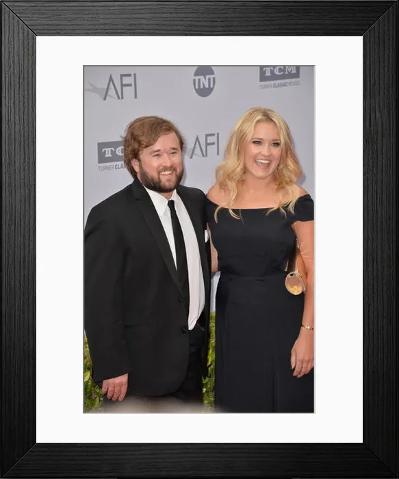 Framed Print : Los Angeles, USA. 09th June, 2016. Actors Haley Joel Osment & sister Emily Osment at the 2016 American Film Institute Life Achievement Award gala Framed Print : Los Angeles, USA. 09th June, 2016. Actors Haley Joel Osment & sister Emily Osment at the 2016 American Film Institute Life Achievement Award gala