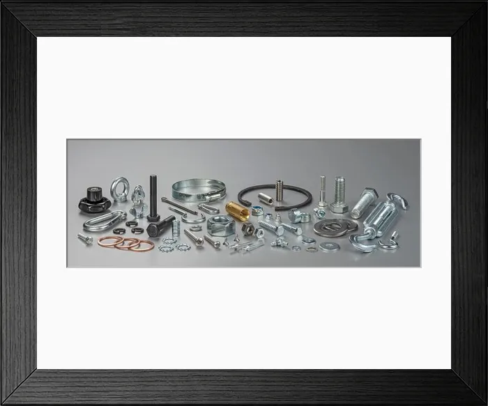 Framed Print : Different types of metal bolts, nuts, screws, hooks and washers. Fasteners and hardware tools on table Framed Print : Different types of metal bolts, nuts, screws, hooks and washers. Fasteners and hardware tools on table
