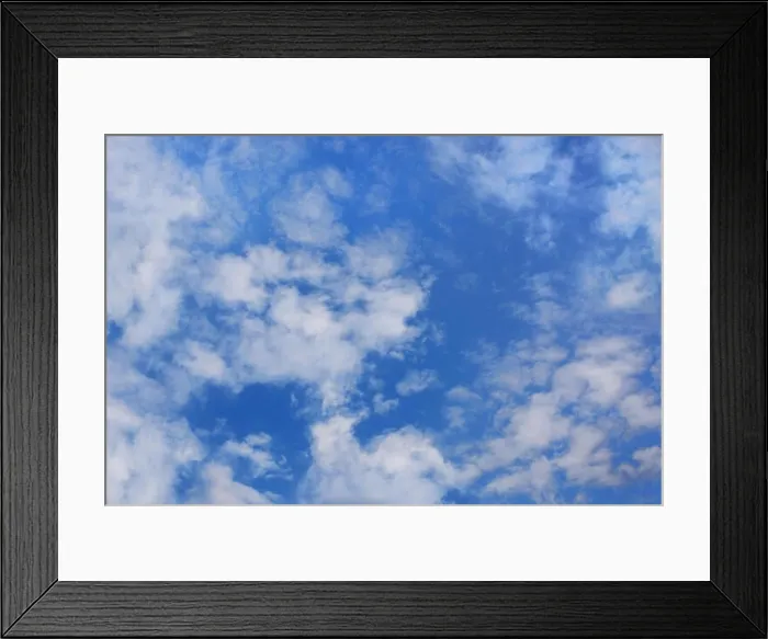 Framed Print : Beautiful blue sky with white clouds, cloud scape Framed Print : Beautiful blue sky with white clouds, cloud scape