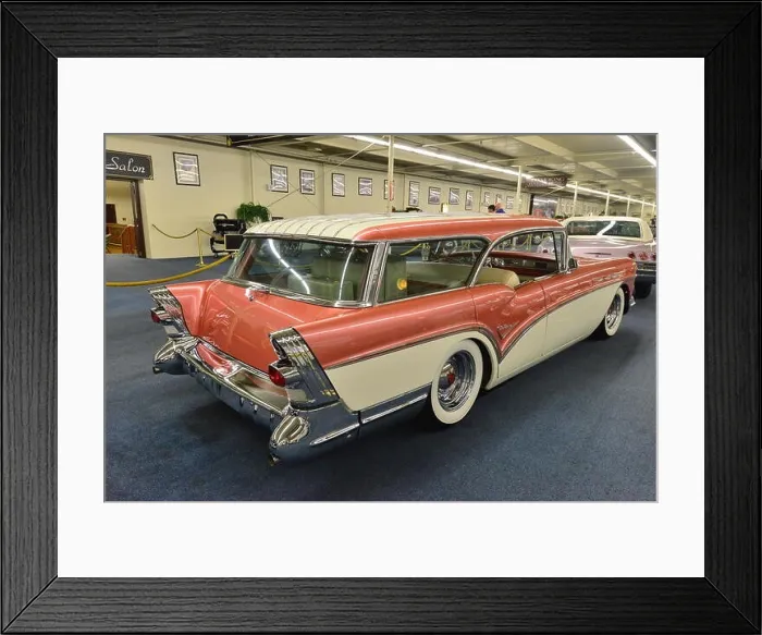 Framed Print : 1957 Buick Caballero Estate Wagon Framed Print : 1957 Buick Caballero Estate Wagon