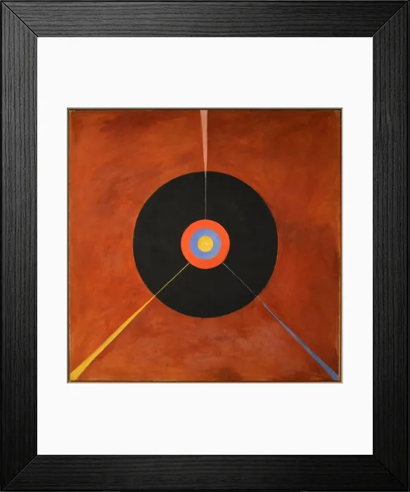 Framed Print : English: The Swan, No. 18 by Hilma Af Klint [Venice - 13 October 2013]. between 1914 and 1915 19 Hilma Af Klint - 1915 - The Swan, No. 18