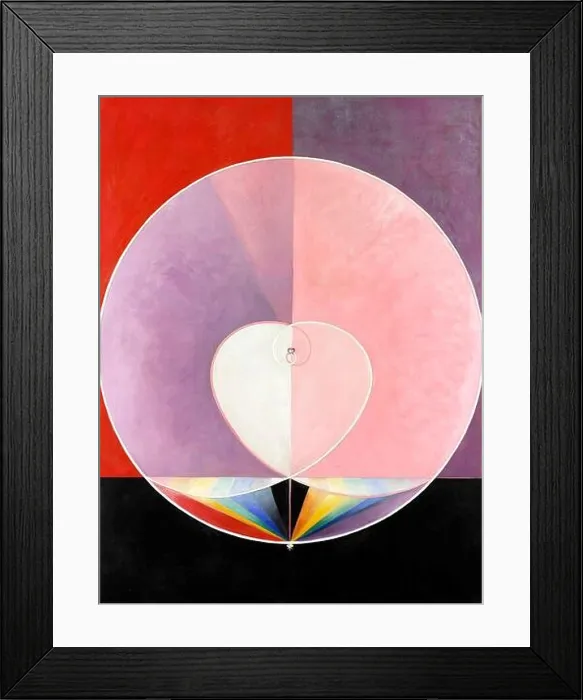 Framed Print : Hilma af Klint, painting entitled Dove No. 2, 1915 Framed Print : Hilma af Klint, painting entitled Dove No. 2, 1915