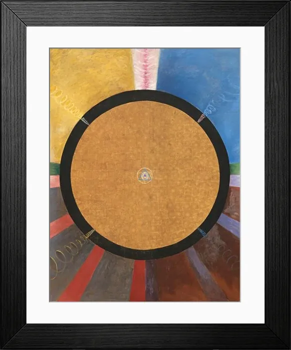 Framed Print : Group X, No. 3, Altarpiece. Found in the Collection of Courtesy of Stiftelsen Hilma af Klints Verk Framed Print : Group X, No. 3, Altarpiece. Found in the Collection of Courtesy of Stiftelsen Hilma af Klints Verk