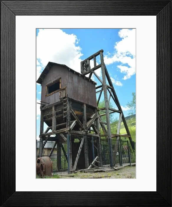 Framed Print : The historic silver mine at Rico, Colorado Framed Print : The historic silver mine at Rico, Colorado