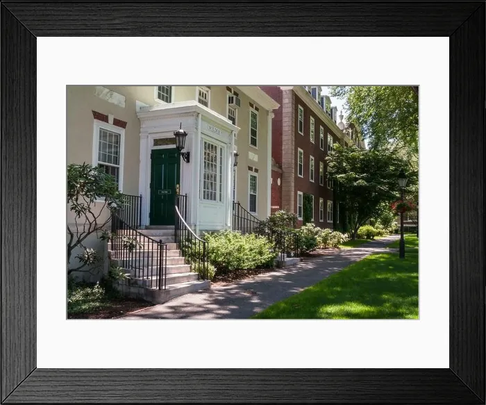 Framed Print : Entrance to the Wilder Hall of the Harvard Business School in Boston, USA Framed Print : Entrance to the Wilder Hall of the Harvard Business School in Boston, USA
