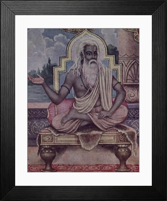 Framed Print : Vyasa Framed Print : Vyasa