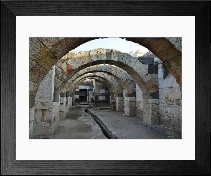 Framed Print : Ancient city of Smyrna (now Izmir) Framed Print : Ancient city of Smyrna (now Izmir)