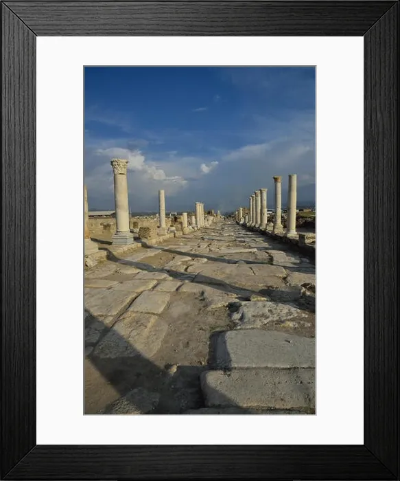 Framed Print : Ancient city of Laodicea. One of the seven churches mentioned in the Book of Revelation Framed Print : Ancient city of Laodicea. One of the seven churches mentioned in the Book of Revelation
