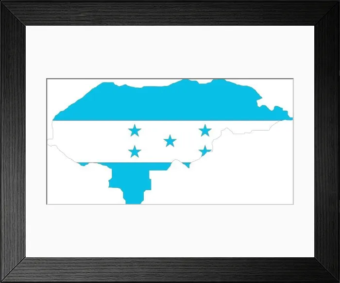 Framed Print : Honduras Flag in Map, Honduras Map with Flag, Country Map, Honduras Map with Flag, Nation Flag Honduras Framed Print : Honduras Flag in Map, Honduras Map with Flag, Country Map, Honduras Map with Flag, Nation Flag Honduras