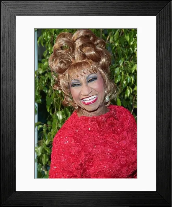 Framed Print : Celia Cruz arriving at the 3rd Annual Latin Grammys Awards at the Kodak Theatre in Los Angeles. September 18, 2002 Framed Print : Celia Cruz arriving at the 3rd Annual Latin Grammys Awards at the Kodak Theatre in Los Angeles. September 18, 2002