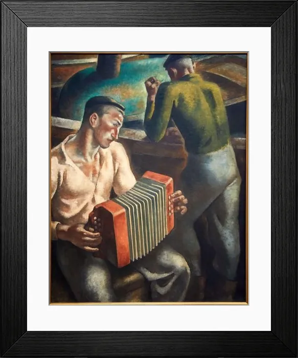 Framed Print : The Accordionist, c. 1930-1935, Aurelio Arteta (1879-1940), Museo de Bellas Artes, Bilbao, Bizkaia, Basque Country, Spain Framed Print : The Accordionist, c. 1930-1935, Aurelio Arteta (1879-1940), Museo de Bellas Artes, Bilbao, Bizkaia, Basque Country, Spain