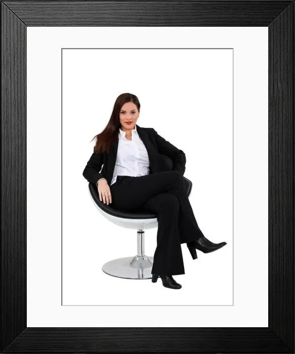 Framed Print : beautiful, beauteously, nice, adult, business dealings, deal, business