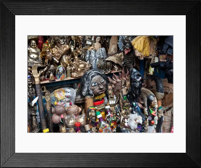 Framed Print : Peru, Chiclayo, Witchcraft, Shaman market Framed Print : Peru, Chiclayo, Witchcraft, Shaman market