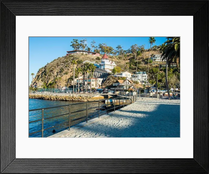 Framed Print : The town of Avalon, Santa Catalina Island, California, United States of America, North America Framed Print : The town of Avalon, Santa Catalina Island, California, United States of America, North America