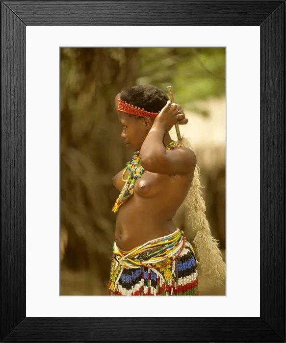Framed Print : South Africa zulu woman Framed Print : South Africa zulu woman