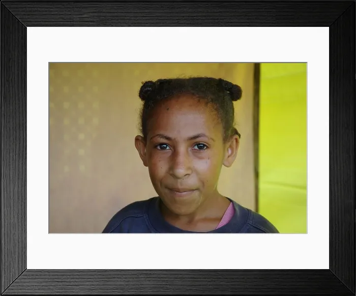 Framed Print : Young PNG girl in goroka Framed Print : Young PNG girl in goroka