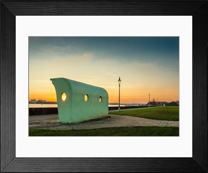 Framed Print : Clontarf promenade, Dublin, Ireland Framed Print : Clontarf promenade, Dublin, Ireland