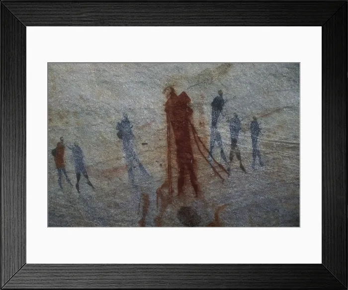 Framed Print : Bushman or San cave paintings Bushmanskloof Western Cape South Africa Framed Print : Bushman or San cave paintings Bushmanskloof Western Cape South Africa