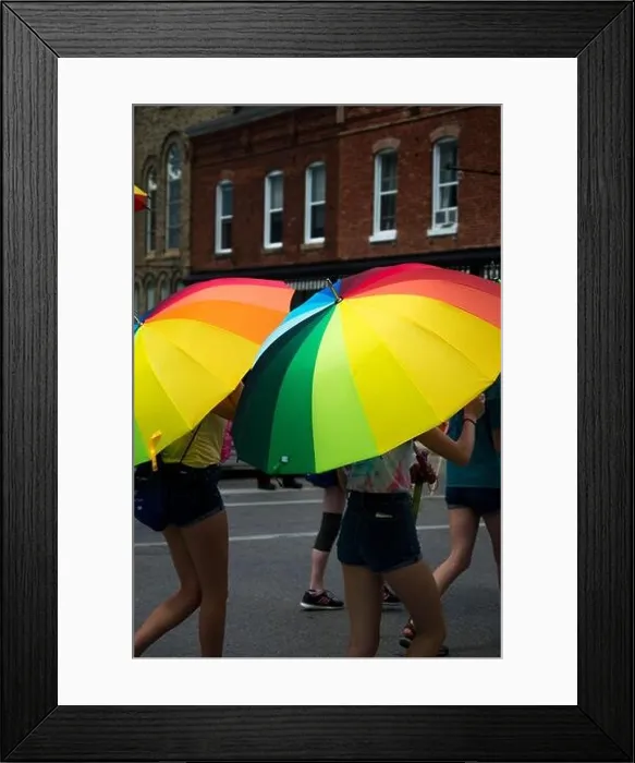 Framed Print : The annual Pride Parade Festival in London Ontario in 2018 and 2019 walking from the Western Fair to Victoria Park in London Ontario Canada Framed Print : The annual Pride Parade Festival in London Ontario in 2018 and 2019 walking from the Western Fair to Victoria Park in London Ontario Canada