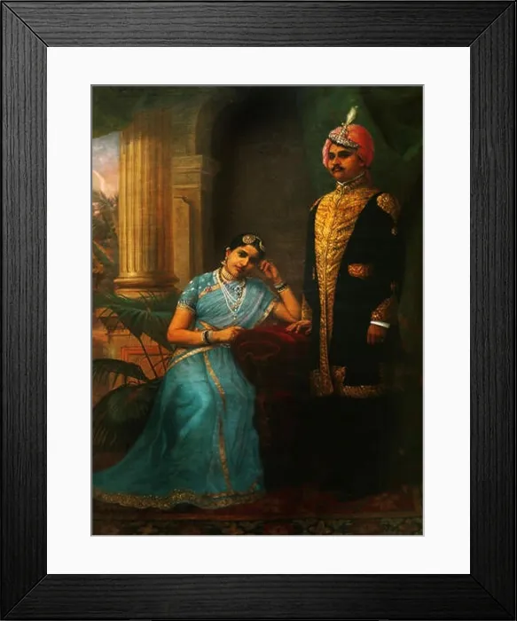 Framed Print : Raja and Rani of Kurupam Framed Print : Raja and Rani of Kurupam
