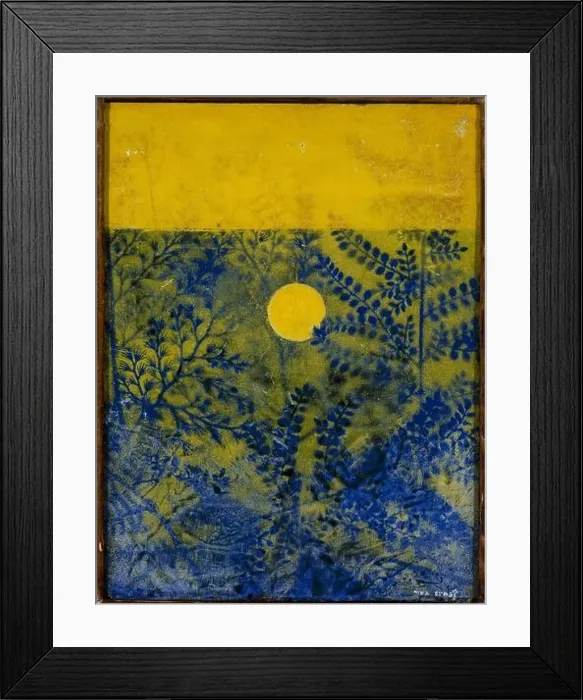 Framed Print : Le Romantisme. Museum: Fondazione Magnani Rocca, Mamiano di Traversetolo. Author: MAX ERNST Framed Print : Le Romantisme. Museum: Fondazione Magnani Rocca, Mamiano di Traversetolo. Author: MAX ERNST