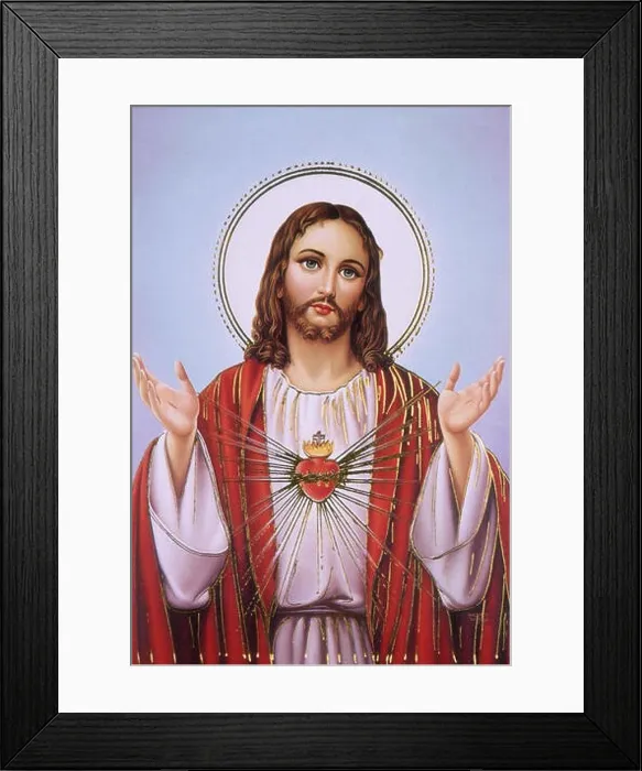 Framed Print : God Yeshu painting Framed Print : God Yeshu painting