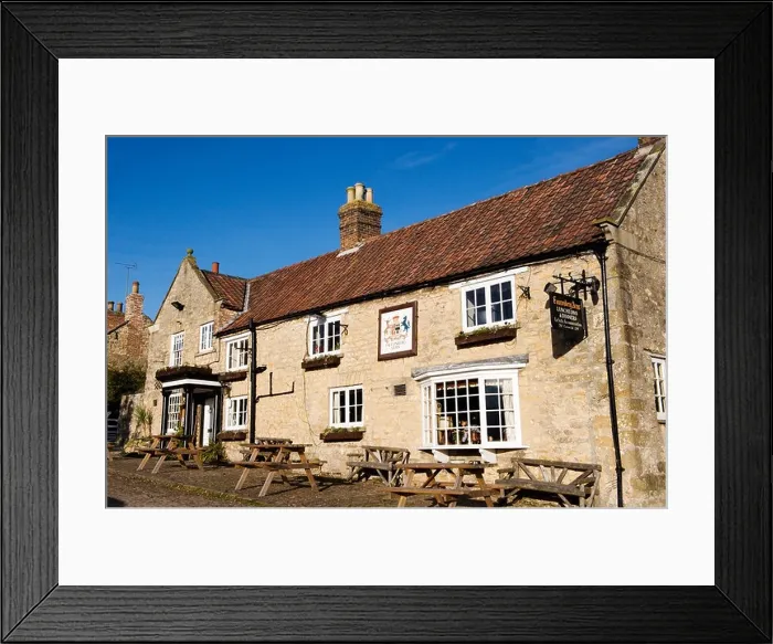 Framed Print : Fauconberg Arms Coxwold village North York Moors Yorkshire FOR EDITORIAL USE ONLY Framed Print : Fauconberg Arms Coxwold village North York Moors Yorkshire FOR EDITORIAL USE ONLY